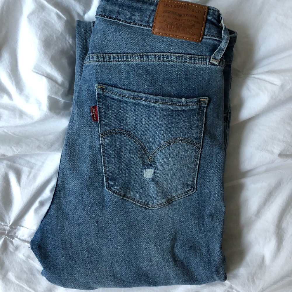 Levi's Premium 721 High Rise Skinny Jeans